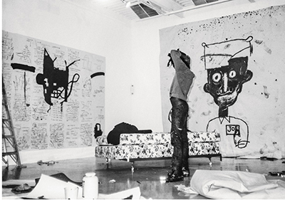 Basquiat standing